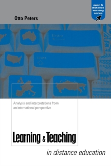 Image for Learning and teaching in distance education  : pedagogical analyses and interpretations in an international perspective
