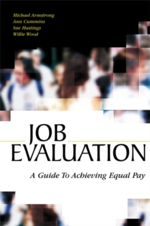 Image for Job evaluation  : a guide to achieving equal pay