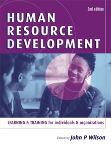 Image for Human resource development  : learning & training for individuals & organizations