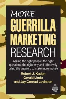 Image for More Guerrilla Marketing Research