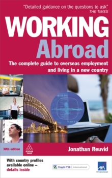 Image for Working abroad  : the complete guide to overseas employment and living in a new country
