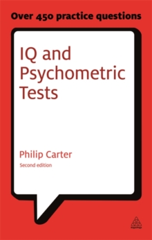 Image for IQ and psychometric tests  : assess your personality, aptitude and intelligence