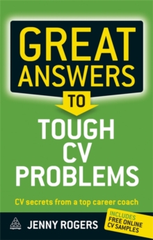 Image for Great answers to tough CV problems  : CV secrets from a top career coach