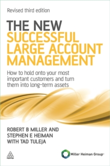 Image for Successful large account management  : how to hold on to your most important customers and turn them into long-term assets