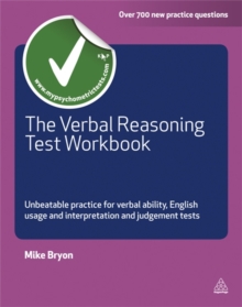 Image for The verbal reasoning test workbook  : unbeatable practice for verbal ability, English usage and interpretation and judgement tests