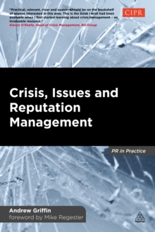 Image for Crisis, issues and reputation management