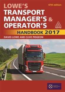 Image for Lowe's transport manager's and operator's handbook 2017