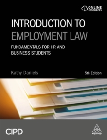 Image for Introduction to employment law  : fundamentals for HR and business students