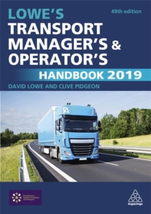 Image for Lowe's transport manager's and operator's handbook 2019