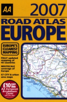Image for AA Road Atlas Europe