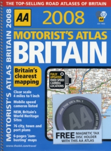 Image for AA motorist's atlas Britain 2008