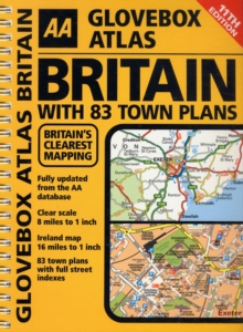 Image for Glovebox Atlas Britain with 83 Town Plans