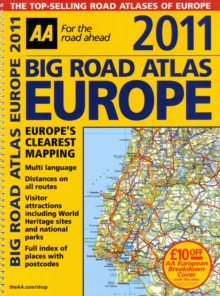Image for AA 2011 big road atlas Europe
