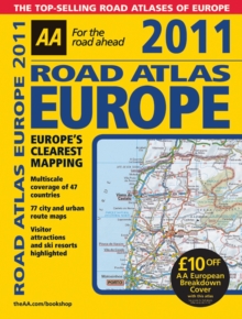 Image for AA 2011 road atlas Europe