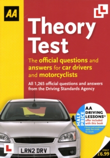 Image for Theory test  : the official questions and answers for car drivers and motorcyclists