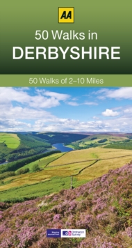Image for 50 walks in Derbyshire  : 50 walks of 2-10 miles