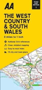Image for Road Map The West Country & South Wales