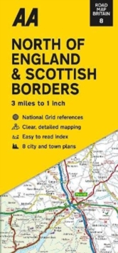 Image for Road Map North of England & Scottish Borders