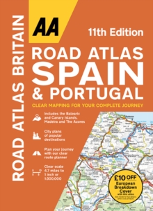 Image for AA Road Atlas Spain & Portugal