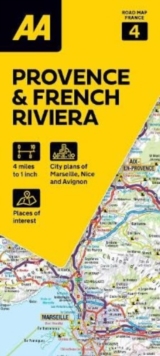 Image for AA Road Map Provence & French Riviera