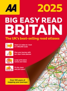 Image for AA Big Easy Read Atlas Britain 2025