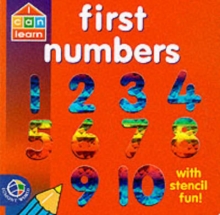 Image for First numbers  : with stencil fun!