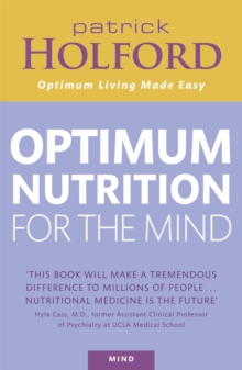 Image for Patrick Holford's new optimum nutrition for the mind