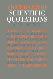 Dictionary of Scientific Quotations