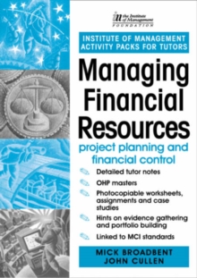 Image for Managing financial resources  : an activity pack for tutors and trainers