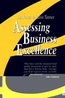 Image for Assessing business excellence  : a guide to self-assessment