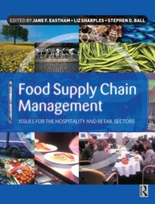 Image for Food supply chain management  : issues for the hospitality and retail sectors