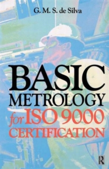 Image for Basic metrology for ISO 9000 certification
