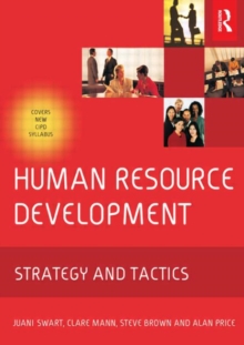 Image for Human resource development  : strategy and tactics