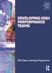 Image for Developing High Performance Teams CMIOLP