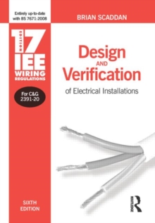 Image for 17th edition IEE wiring regulations  : design and verification of electrical installations
