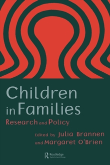 Image for Children in families  : research and policy