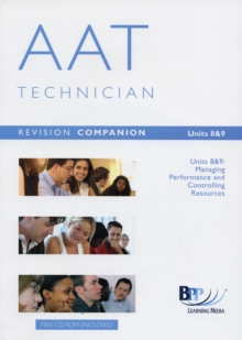 Image for AAT NVQ technician  : revision companionUnits 8 & 9: Managing performance & controlling resources