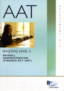 Image for AAT - Payroll NVQ3 (FA 2007) : Revision Kit