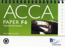 Image for ACCA - F6 Tax (FA2007) : Passcards