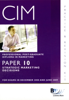 Image for CIM - 10 Strategic Marketing Decisions : Kit