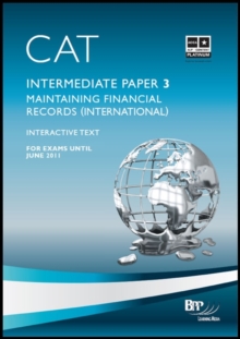 Image for CAT - 3 Maintaining Financial Records (INT)