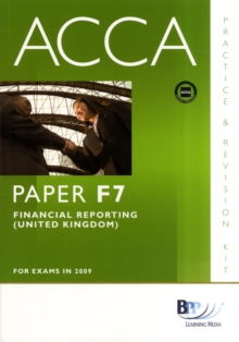 Image for ACCA - F7 Financial Reporting (UK)
