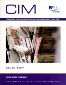 Image for Chartered Institute of Marketing (CIM) - 9 Emerging Issues