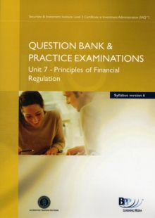 Image for IAQ Core - Principles of Financial Regulation : Question Bank and Practice Examinations