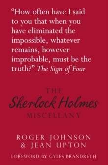 Image for The Sherlock Holmes miscellany