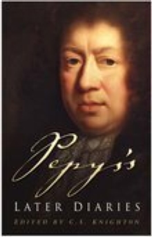 Image for Pepys's later diaries