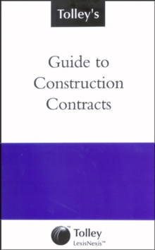 Image for Tolley's Guide to Construction Contracts