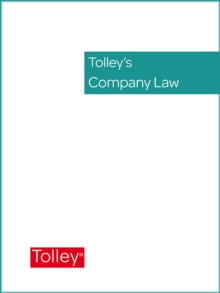 Image for Tolley's Company Law & CD-ROM Service