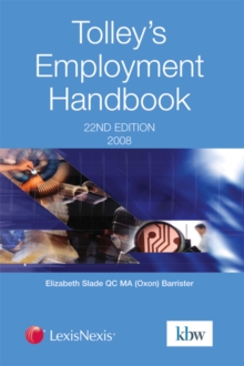 Image for Tolley's Employment Handbook