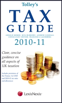 Image for TOLLESY TAX GUIDE 2010-11 HB&EB
